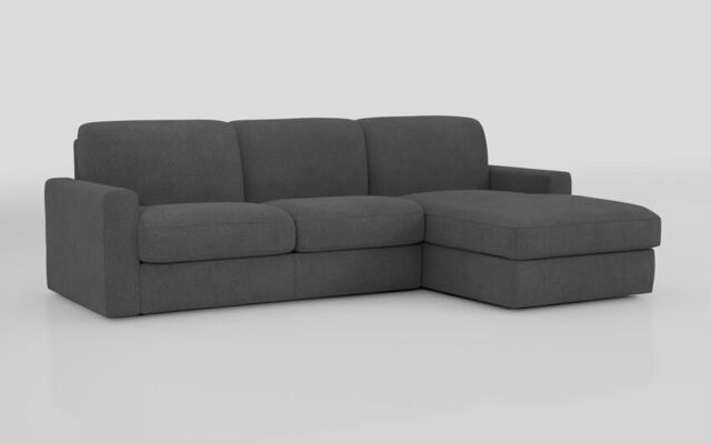 Barete Large Arm 4 Seater Sofa Bed with Right Hand Facing Large Lounger  - poltronesofà at ScS