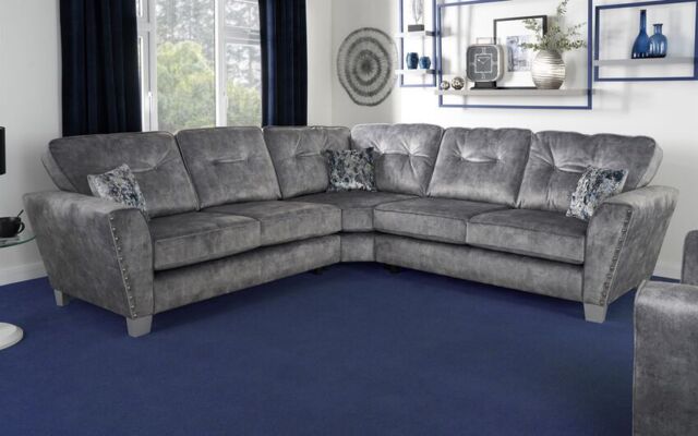 Living Esme Fabric 2 Corner 2 Sofa  - poltronesofà at ScS