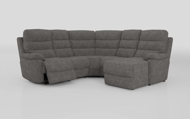 Ossett 2 Corner 2 Right Hand Facing Chaise Left Hand Facing Power Sofa with Head Tilt - poltronesofà at ScS