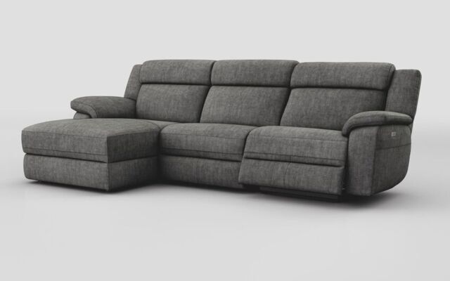 Sarsina 3 Seater Sofa Right Hand Facing Power & Left Hand Facing Lounger - poltronesofà at ScS
