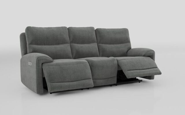 Caldbeck 3 Seater Power Recliner Sofa with Power Head Tilt - poltronesofà at ScS