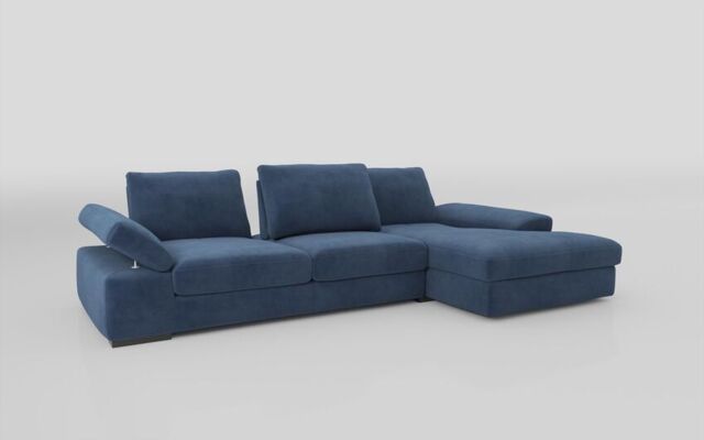 Savazza 4 Seater Sofa with Adjustable Back Rest Right Hand Facing Lounger - poltronesofà at ScS