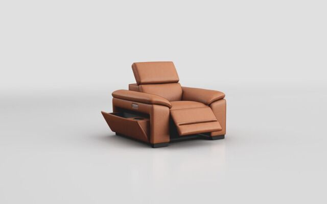 Mesola Power Recliner Chair with Power Head Tilt - poltronesofà at ScS