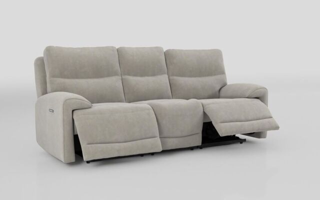 Caldbeck 3 Seater Power Recliner Sofa with Power Head Tilt - poltronesofà at ScS