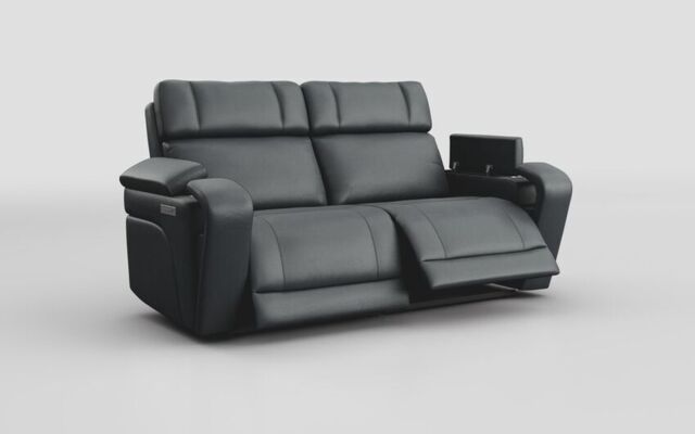 Adstock 3 Seater Power Recliner With Power Head Tilt - poltronesofà at ScS