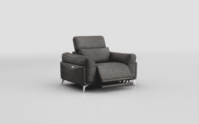 Gattolino Power Recliner Chair with Manual Head Tilt  - poltronesofà at ScS