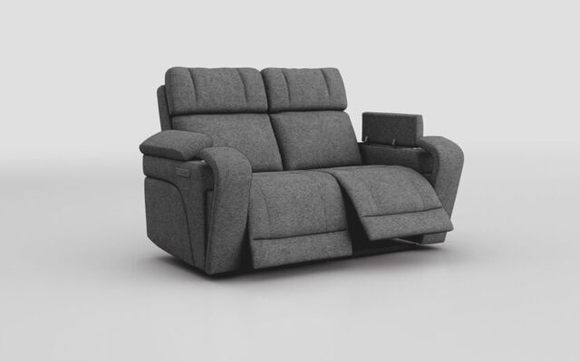 Adstock 2 Seater Power Recliner With Power Head Tilt - poltronesofà at ScS