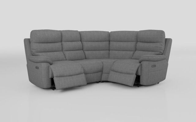 Ossett 2 Corner 1 Power Sofa with Head Tilt  - poltronesofà at ScS