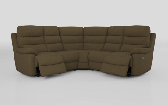 Ossett 2 Corner 2 Power Sofa with Head Tilt  - poltronesofà at ScS