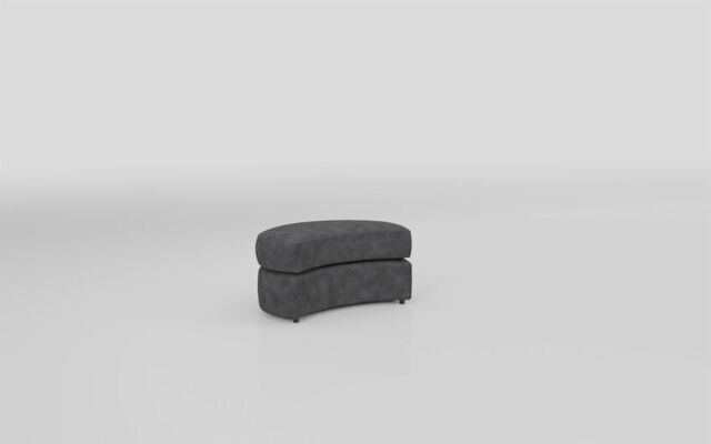 Kadie Fabric Large Twister Footstool  - poltronesofà at ScS