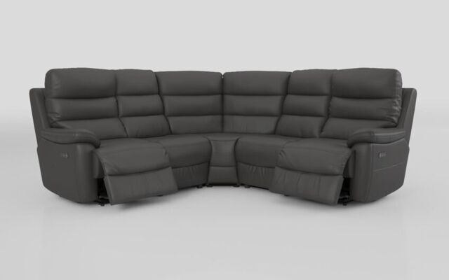 Ossett 2 Corner 2 Power Sofa with Head Tilt  - poltronesofà at ScS