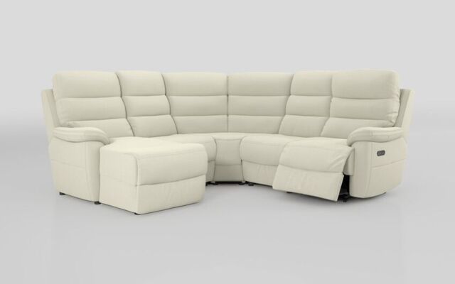 Ossett 2 Corner 2 Left Hand Facing Chaise Right Hand Facing Power Sofa with Head Tilt - poltronesofà at ScS