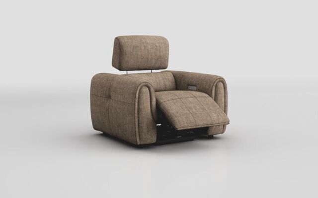 Serra Power Recliner Chair with Power Head Tilt  - poltronesofà at ScS