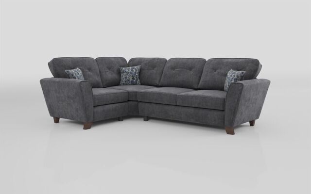 Living Esme Fabric 1 Corner 2 Sofa  - poltronesofà at ScS