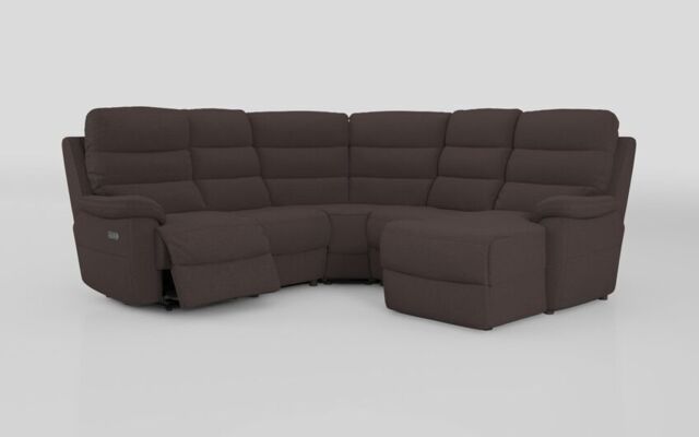 Ossett 2 Corner 2 Right Hand Facing Chaise Left Hand Facing Power Sofa with Head Tilt - poltronesofà at ScS