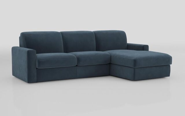 Barete Large Arm 4 Seater Sofa Bed with Right Hand Facing Large Lounger  - poltronesofà at ScS