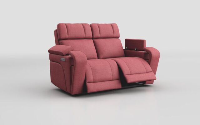 Adstock 2 Seater Power Recliner With Power Head Tilt - poltronesofà at ScS