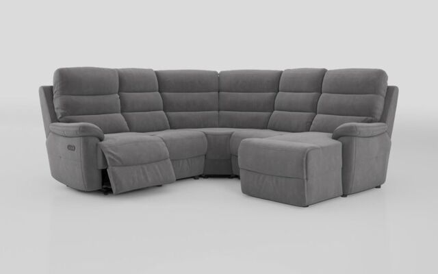 Ossett 2 Corner 2 Right Hand Facing Chaise Left Hand Facing Power Sofa with Head Tilt - poltronesofà at ScS