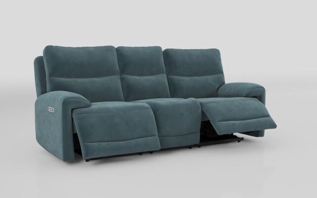 Caldbeck 3 Seater Power Recliner Sofa with Power Head Tilt - poltronesofà at ScS