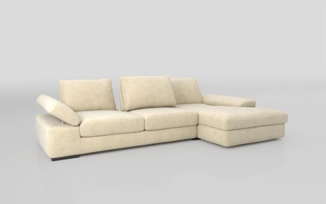 Savazza 4 Seater Sofa with Adjustable Back Rest Right Hand Facing Lounger - poltronesofà at ScS