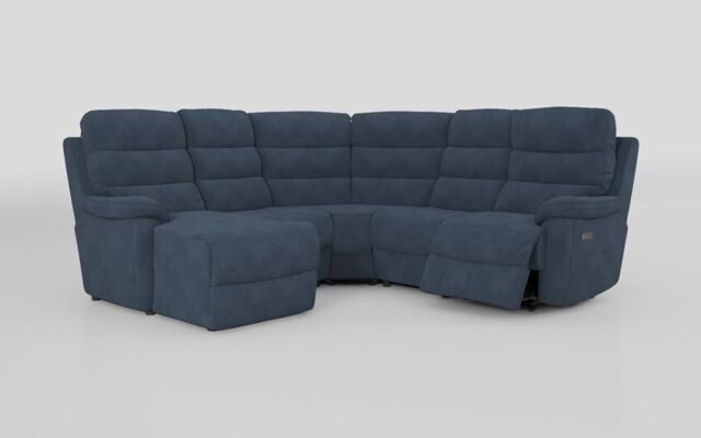 Ossett 2 Corner 2 Left Hand Facing Chaise Right Hand Facing Power Sofa with Head Tilt - poltronesofà at ScS