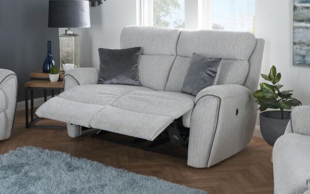 La-Z-Boy Pittsburgh Fabric 2 Seater Power Recliner Sofa