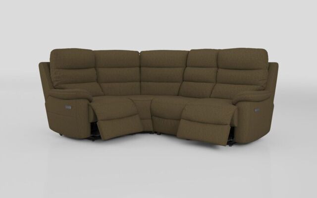 Ossett 1 Corner 2 Power Sofa with Head Tilt  - poltronesofà at ScS