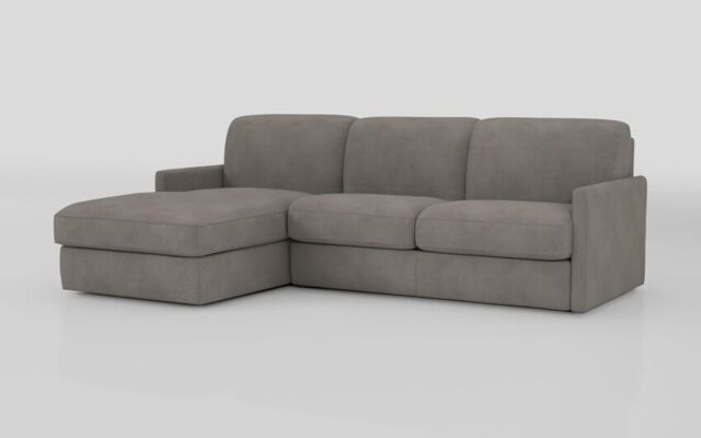 Barete Slim Arm 4 Seater Sofa Bed with Left Hand Facing Large Lounger - poltronesofà at ScS