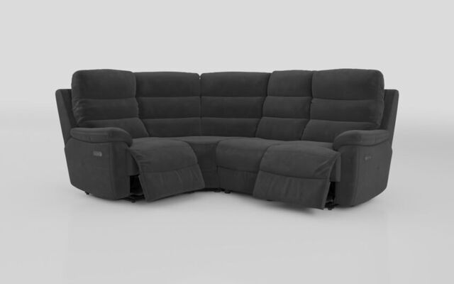 Ossett 1 Corner 2 Power Sofa with Head Tilt - poltronesofà at ScS