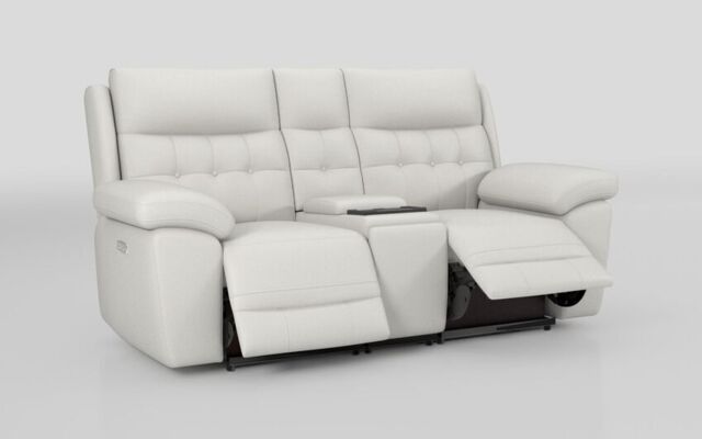 Belford 2 Seater Power Recliner Sofa with Media Console  - poltronesofà at ScS