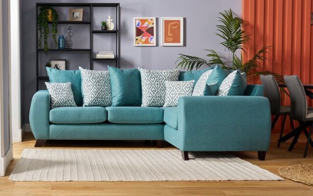 Aspen Fabric 2 Corner 1 Scatter Back Sofa  - poltronesofà at ScS