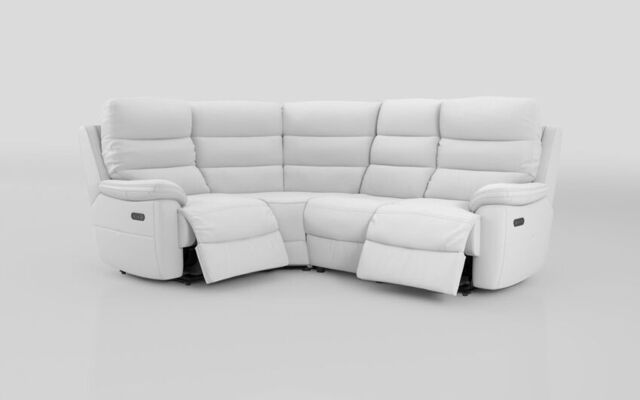 Ossett 1 Corner 2 Power Sofa with Head Tilt - poltronesofà at ScS
