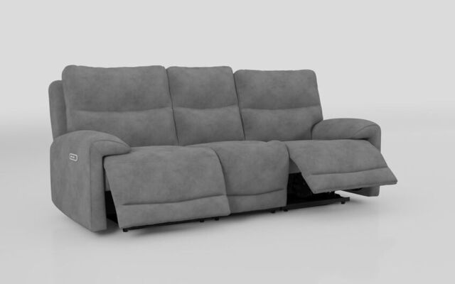 Caldbeck 3 Seater Power Recliner Sofa with Power Head Tilt  - poltronesofà at ScS