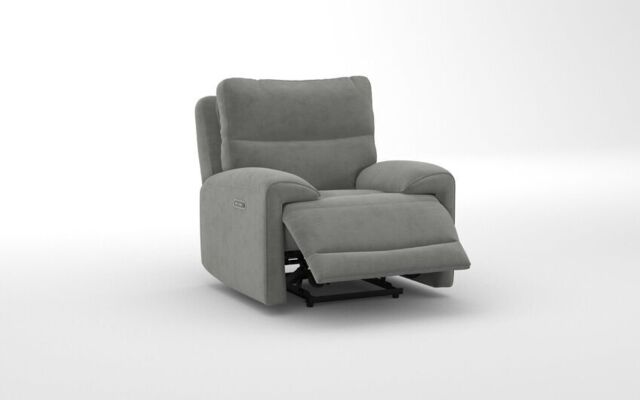 Caldbeck Power Recliner Chair with Power Head Tilt, Lumbar & Heat  - poltronesofà at ScS