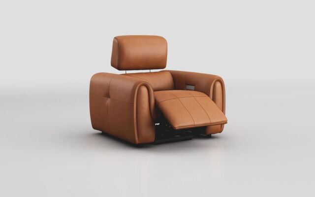Serra Power Recliner Chair with Power Head Tilt  - poltronesofà at ScS