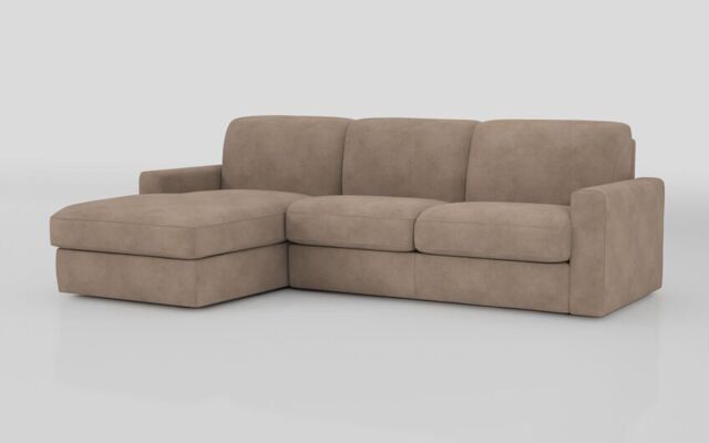 Barete Large Arm 4 Seater Sofa Bed with Left Hand Facing Large Lounger - poltronesofà at ScS