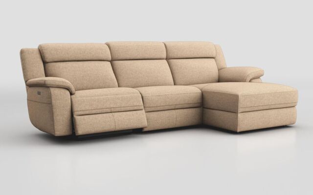 Sarsina 3 Seater Sofa Left Hand Facing Power & Right Hand Facing Lounger  - poltronesofà at ScS