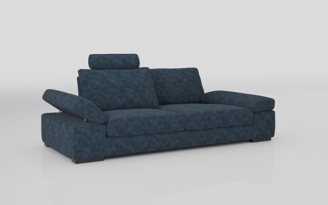 Savazza 3 Seater Sofa with Adjustable Back Rest  - poltronesofà at ScS