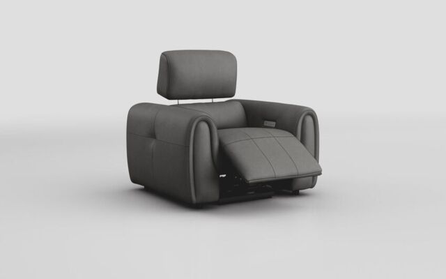 Serra Power Recliner Chair with Power Head Tilt  - poltronesofà at ScS