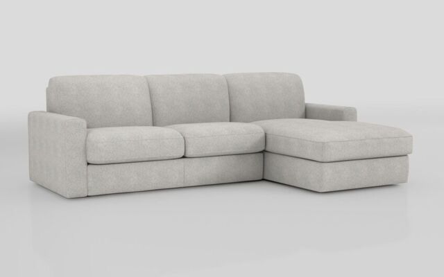 Barete Large Arm 4 Seater Sofa Bed with Left Hand Facing Large Lounger - poltronesofà at ScS
