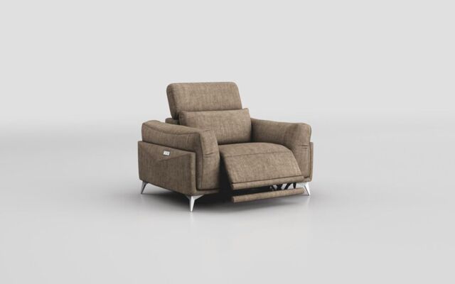 Gattolino Power Recliner Chair with Manual Head Tilt  - poltronesofà at ScS