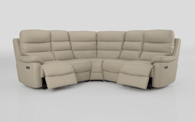 Ossett 2 Corner 2 Power Sofa with Head Tilt  - poltronesofà at ScS