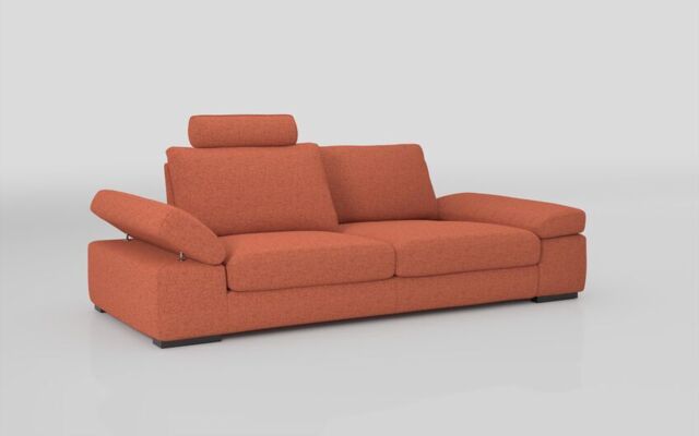 Savazza 3 Seater Sofa with Adjustable Back Rest  - poltronesofà at ScS