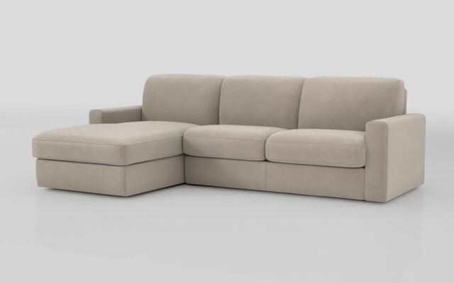 Barete Large Arm 4 Seater Sofa Bed with Left Hand Facing Large Lounger - poltronesofà at ScS