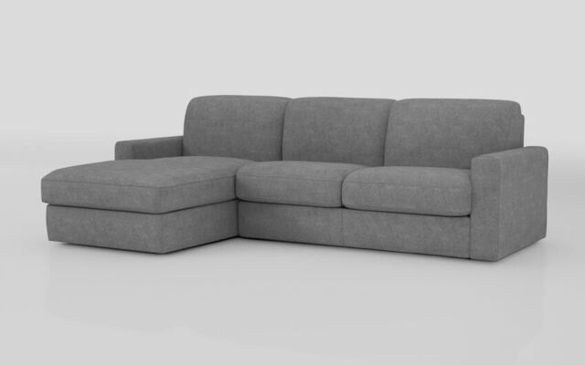 Barete Large Arm 4 Seater Sofa Bed with Left Hand Facing Large Lounger - poltronesofà at ScS