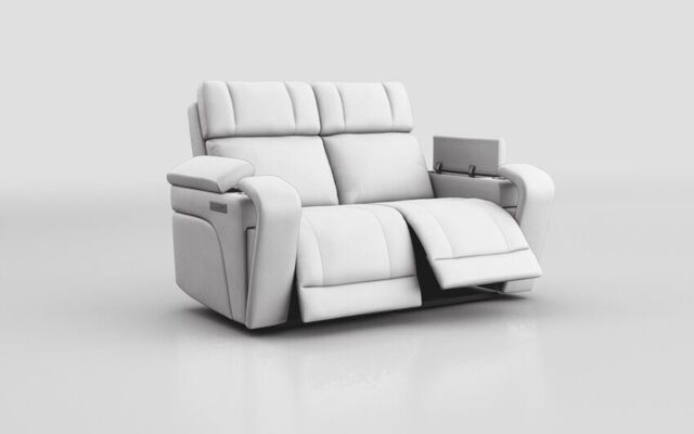 Adstock 2 Seater Power Recliner With Power Head Tilt - poltronesofà at ScS