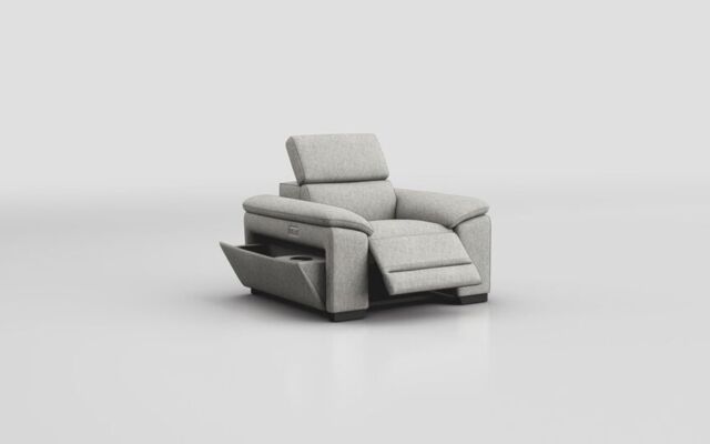 Mesola Power Recliner Chair with Manual Head Tilt - poltronesofà at ScS
