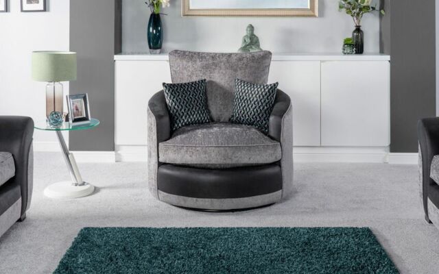 Kadie Fabric Twister Chair  - poltronesofà at ScS