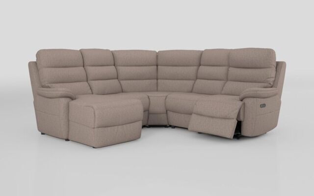 Ossett 2 Corner 2 Left Hand Facing Chaise Right Hand Facing Power Sofa with Head Tilt - poltronesofà at ScS