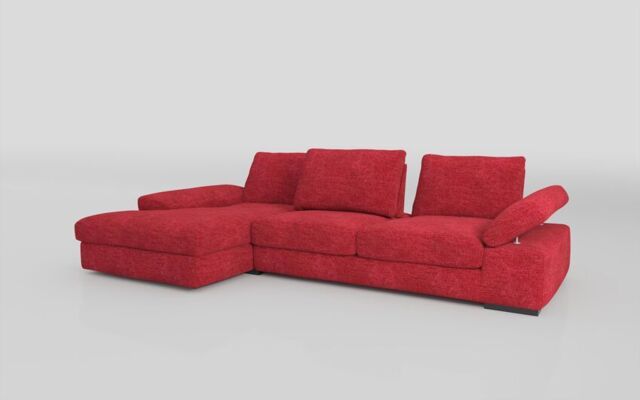 Savazza 4 Seater Sofa with Adjustable Back Rest Left Hand Facing Lounger - poltronesofà at ScS